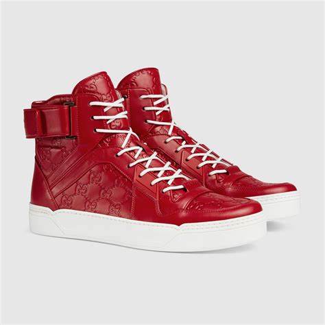 Gucci signature high top sneaker